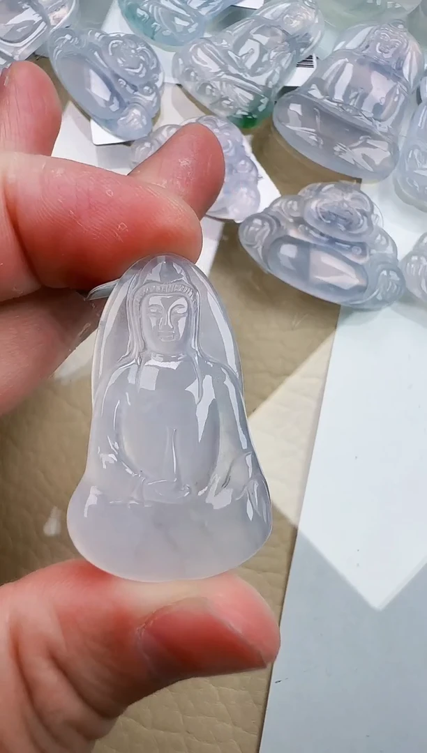 颈饰未镶嵌翡翠缅甸翡翠A货