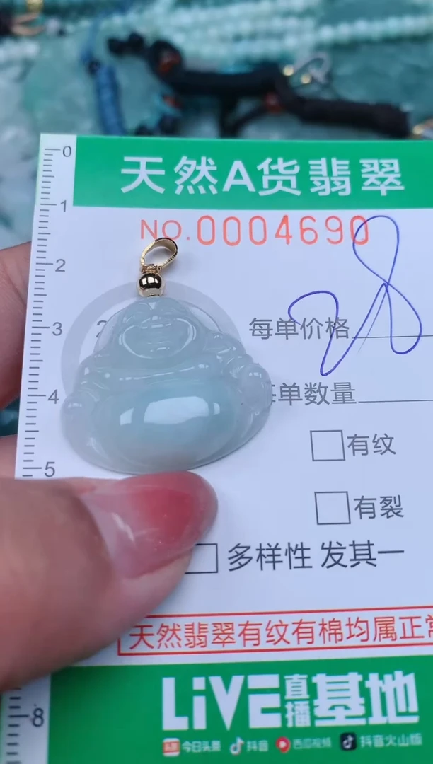 【闪购商品】翡翠颈饰未镶嵌.0004690