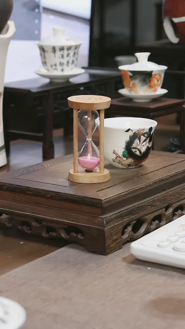 老***家人物画茶杯1个