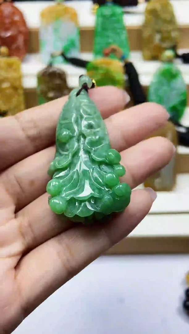 未镶嵌挂件翡翠翡翠A货