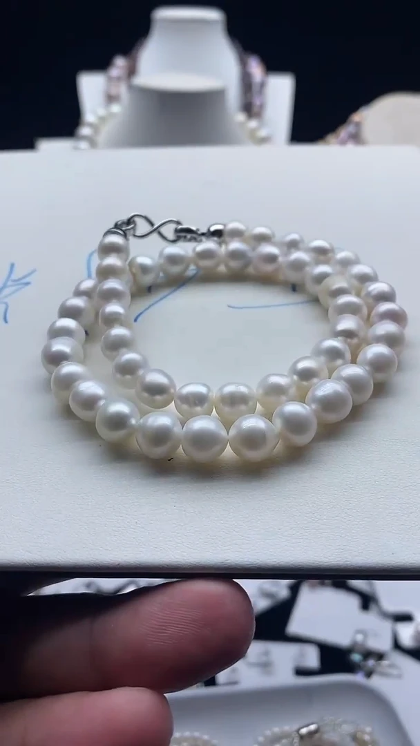 【闪购商品】淡水珍珠吊坠(不含链)合金1