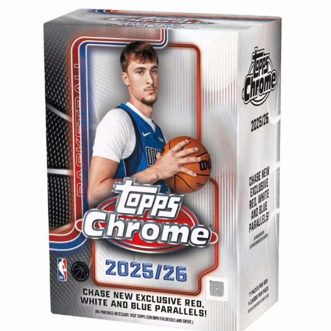 【拆盒】25-26 Topps Chrome 手雷 球星卡 盲盒