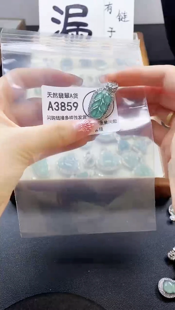 【闪购商品】翡翠吊坠(赠链)未镶嵌天然翡翠A货888