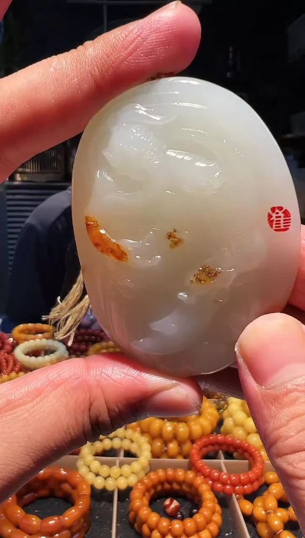 手串未镶嵌和田玉挂件