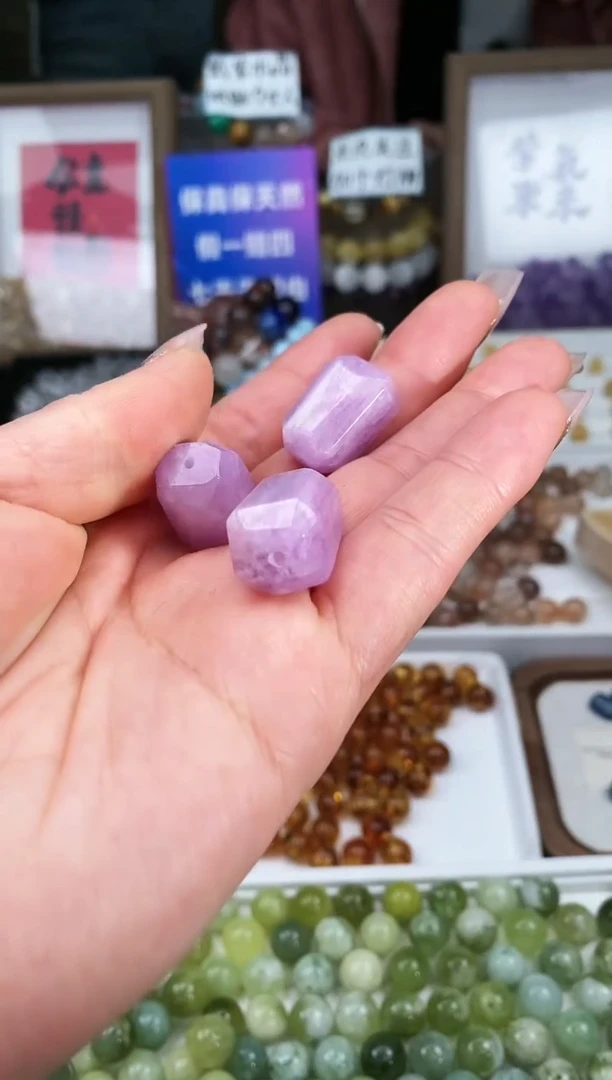 【闪购商品】锂辉石颈饰未镶嵌135a多样性发其一/3.7/1个