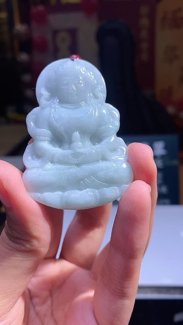 颈饰未镶嵌翡翠九**帝M-@@BSGC1115181