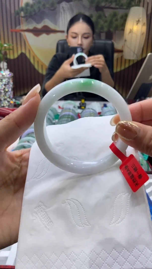 未镶嵌手镯翡翠00004956
