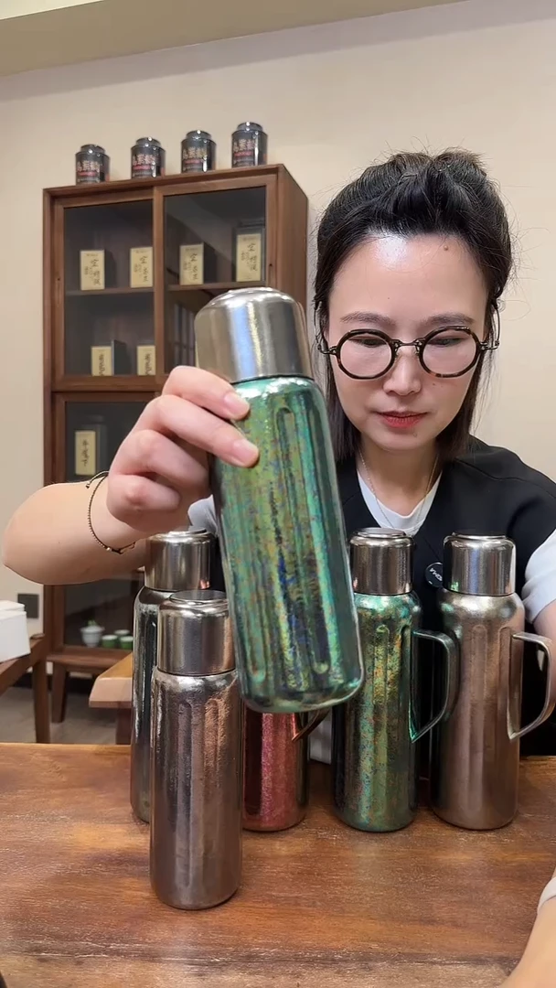 500毫升纯钛绿色