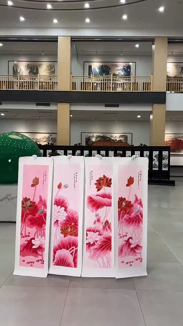 国画天**财39国立书画艺术馆张继春老师作品