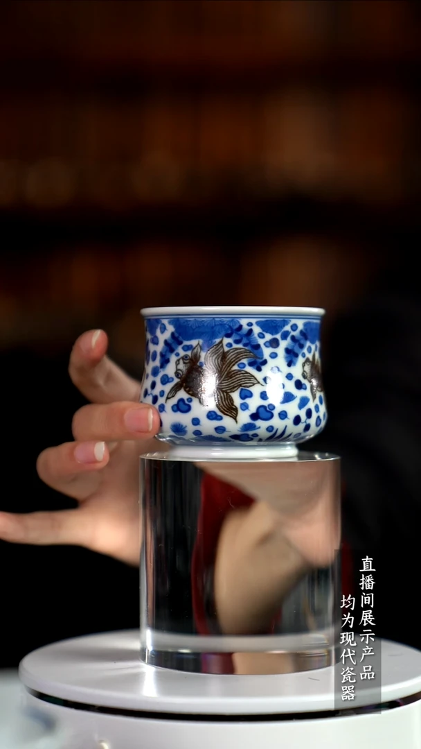 D200诚意十足的直播间 茶具