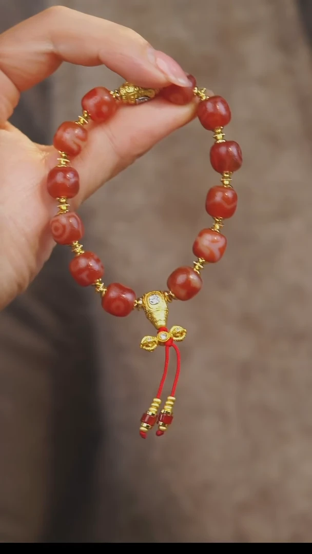 【闪购商品】玛瑙/玉髓手串未镶嵌多样性发一