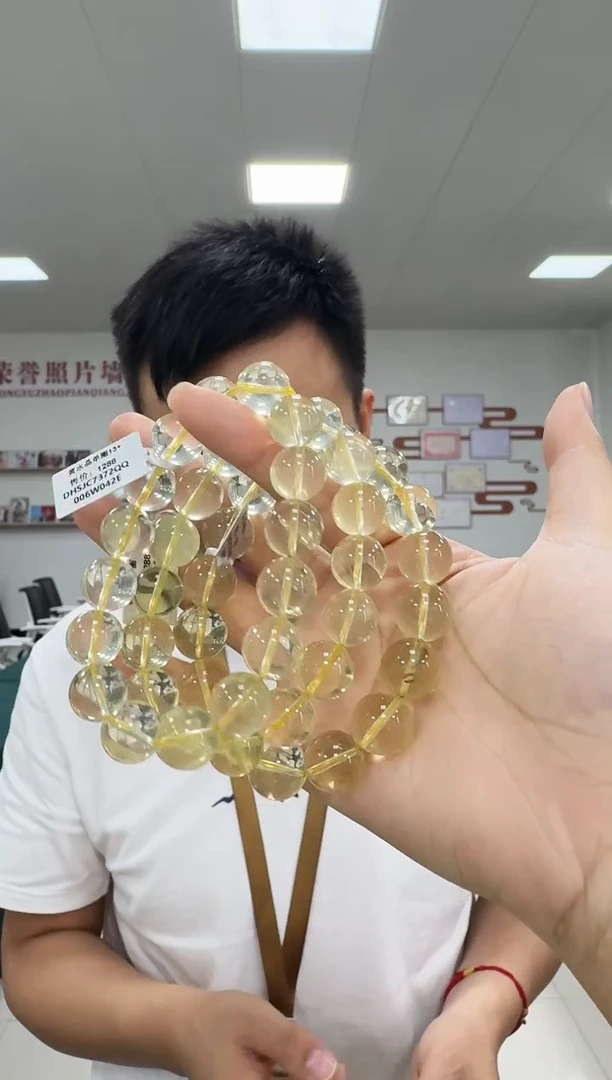 水晶手链未镶嵌7372QQ 约13mm多样性发一件