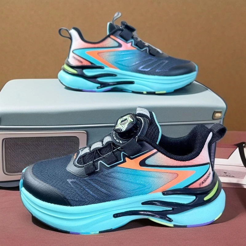 AIR RAY8儿童篮球鞋男童6-12岁夏季球鞋小学生网面透气运动鞋实战