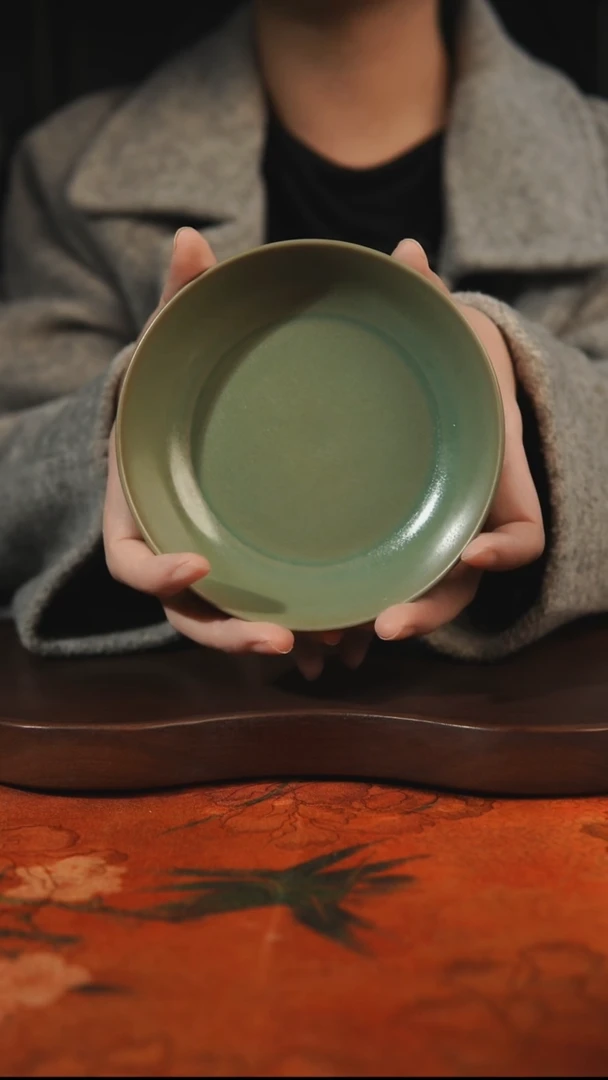 杯子瓷汝州原产地原矿仿古老釉y