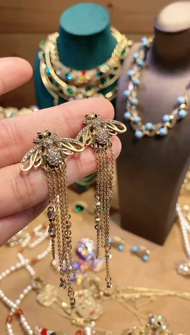 铜合金925银无时尚经典中古珠宝饰品