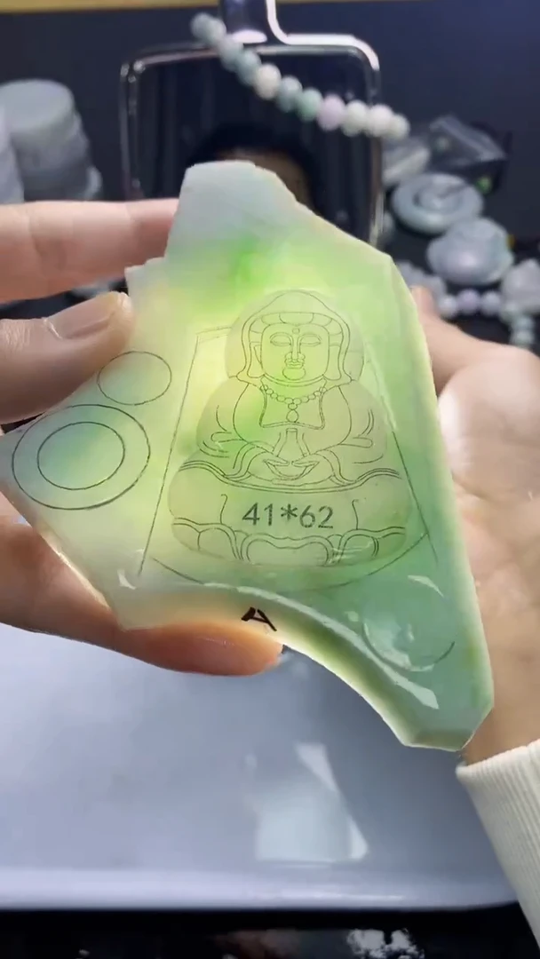 裸石翡翠缅甸天然A货33