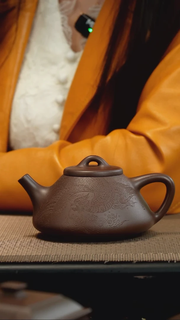 【闪购商品】紫砂茶壶老紫泥子也