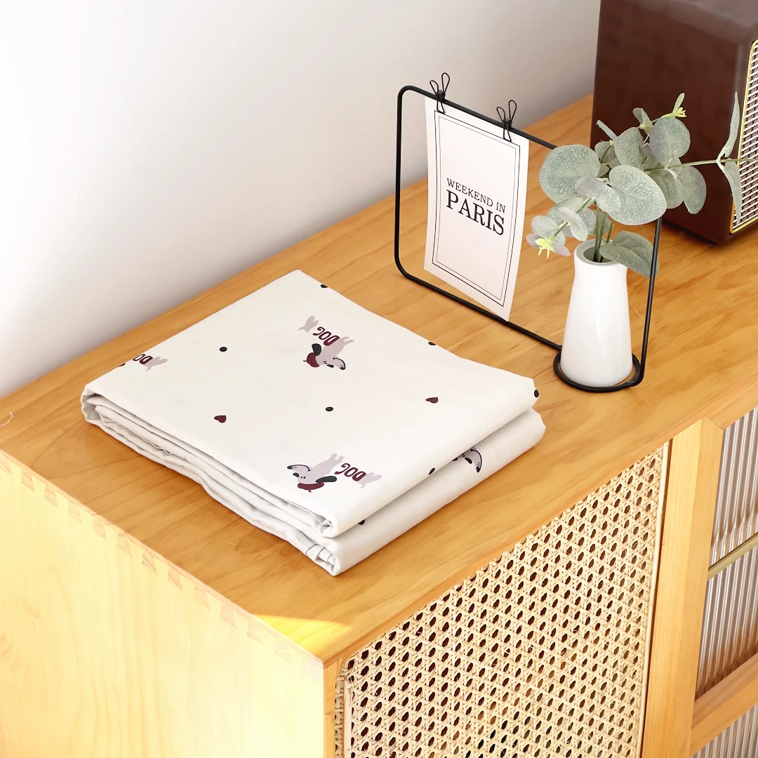 【京かわ会社】全棉100支匹马棉双人被罩 200*230cm 美旺