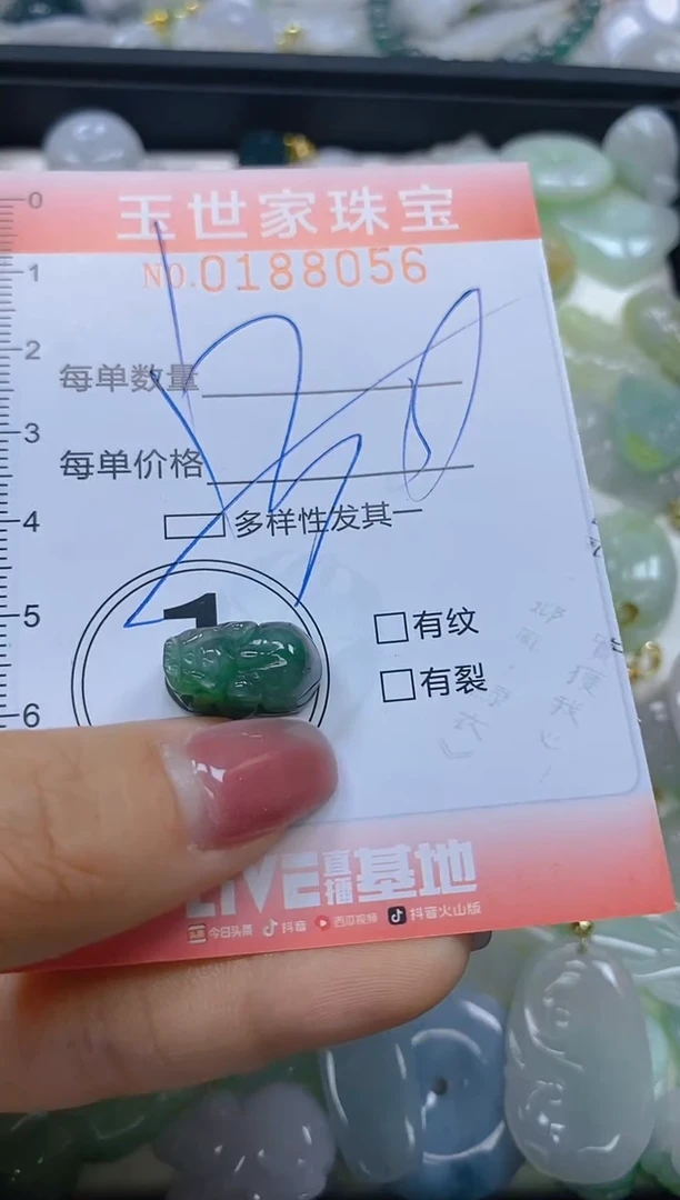 【闪购商品】翡翠颈饰未镶嵌闪购0188056多样性发其一