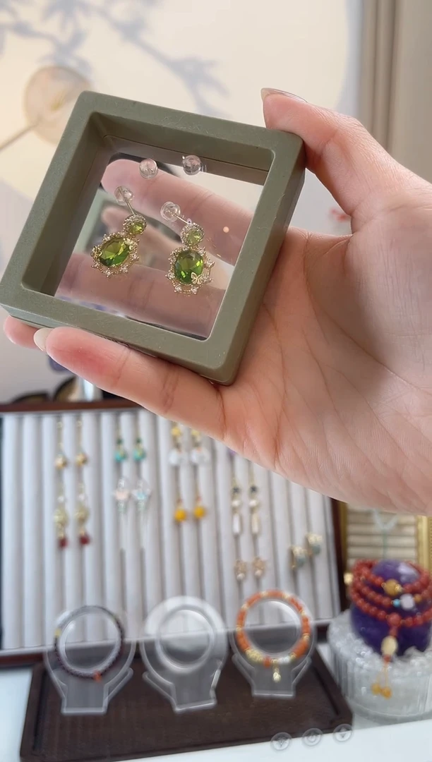 铜合金合金无绿色富贵耳饰