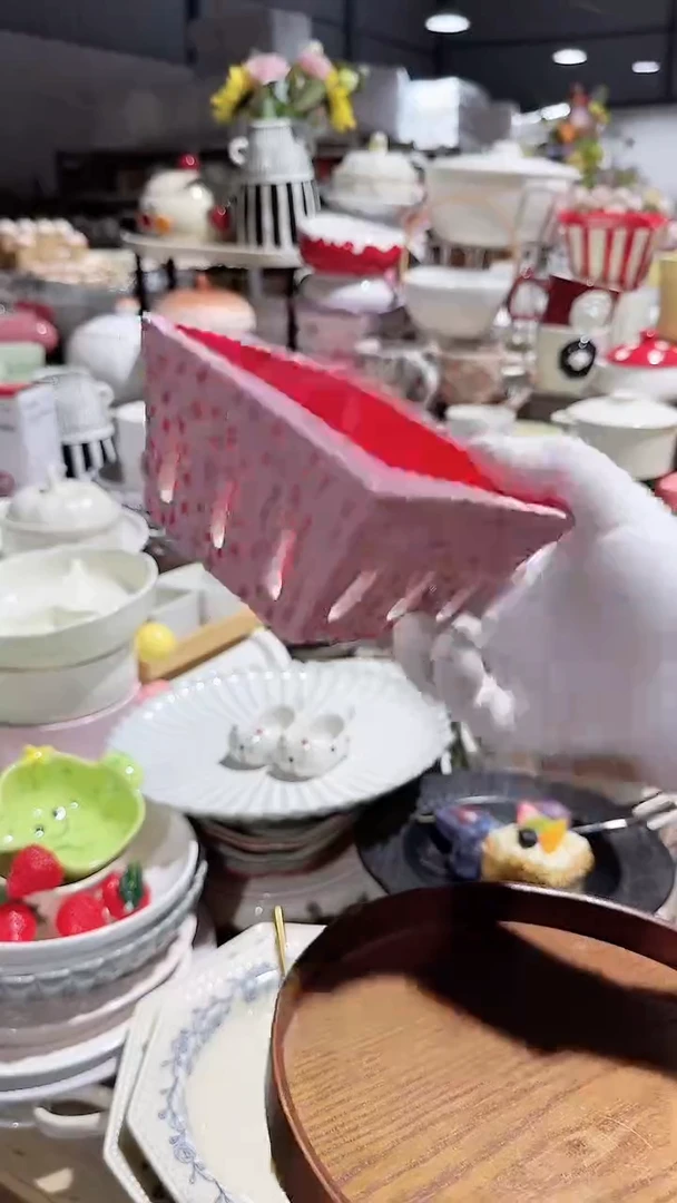 陶瓷水果篮微瑕 凑满20元包邮