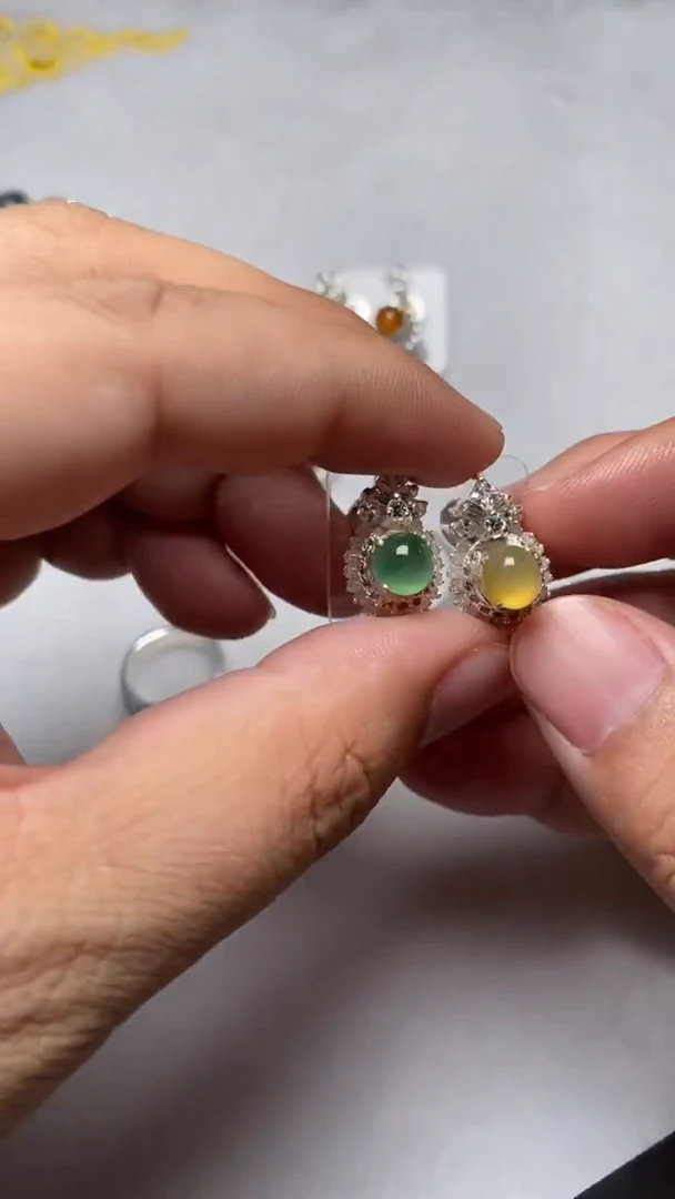 未镶嵌定制翡翠流*、天然缅甸翡翠A货