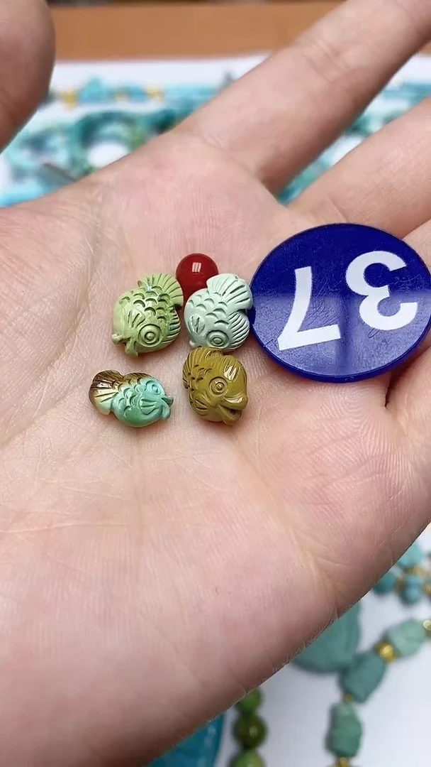 【闪购商品】玛瑙/玉髓珠子未镶嵌37