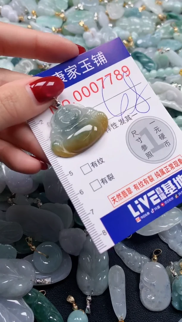 颈饰未镶嵌翡翠7789