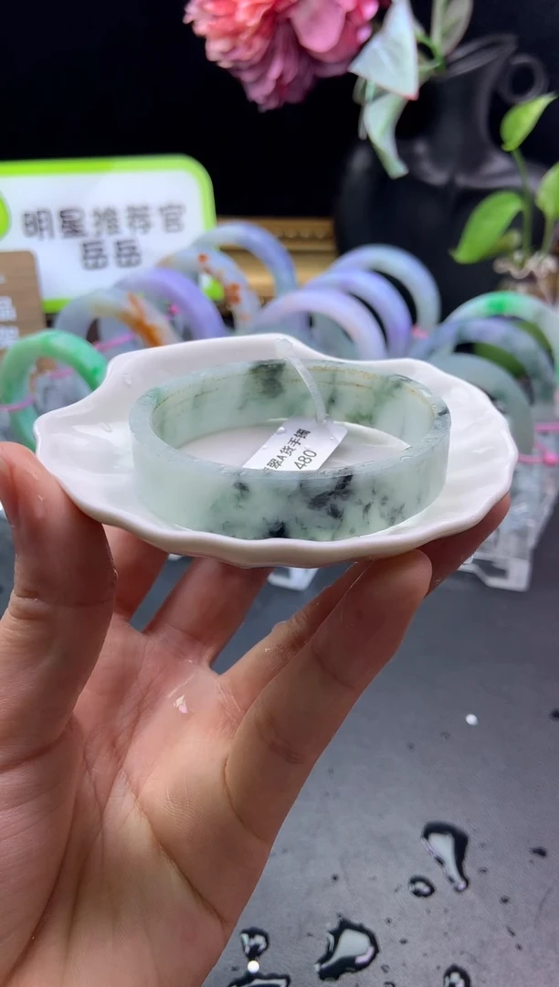 未镶嵌手镯定制翡翠55-57「定制不退不换」