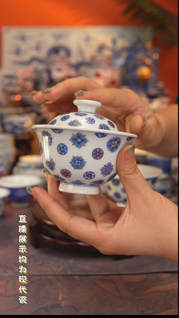 景德镇手工手绘陶瓷杯