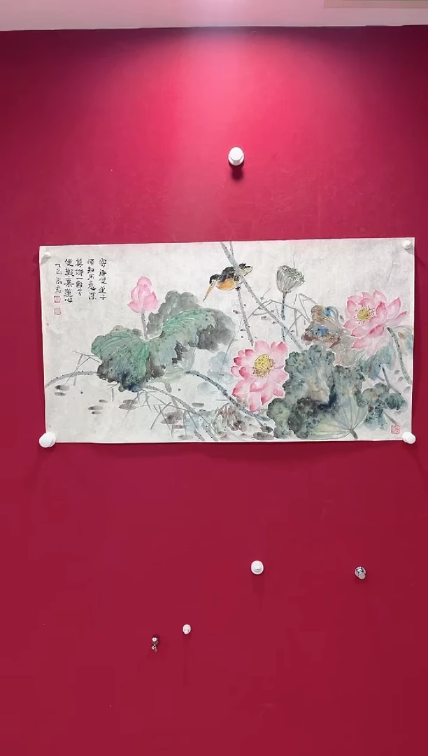 国画夏淑君老师小三尺