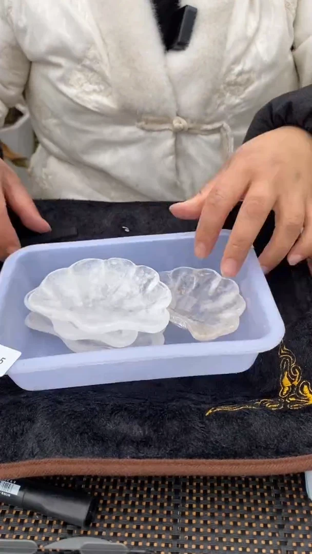 【闪购商品】水晶碗未镶嵌白水晶碗D535多样性发其一