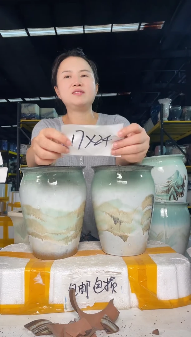 宜兴紫砂粗陶花盆17/24