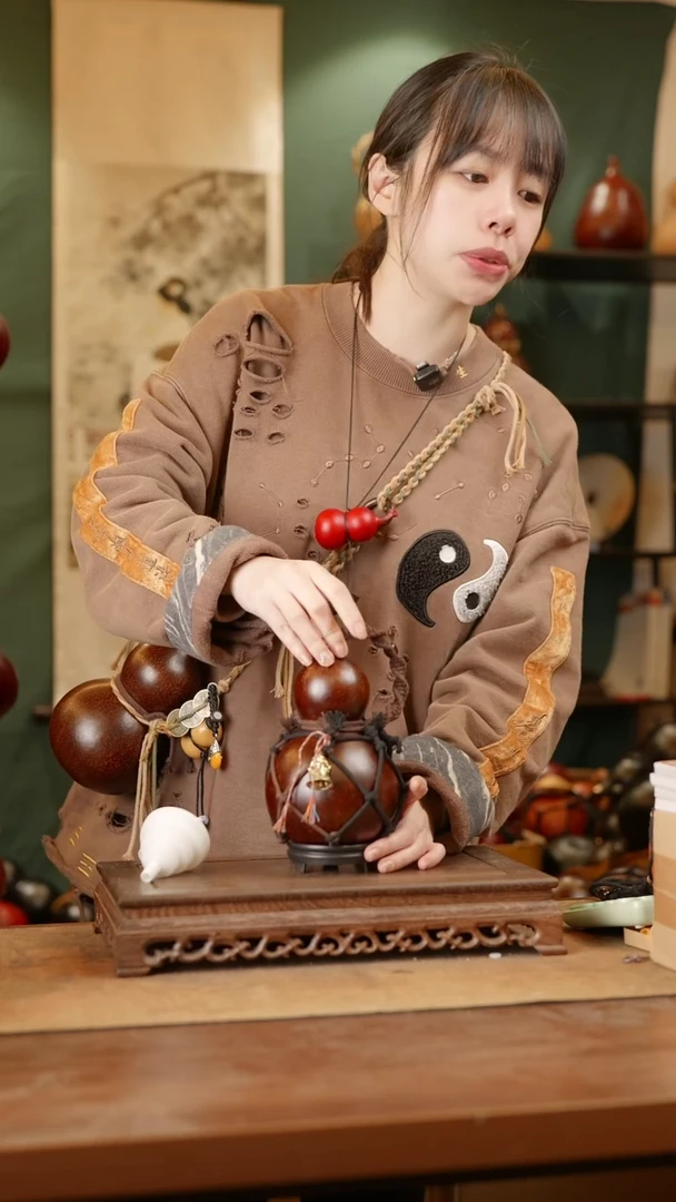 8号精品天然大漆酒葫芦一物一拍~