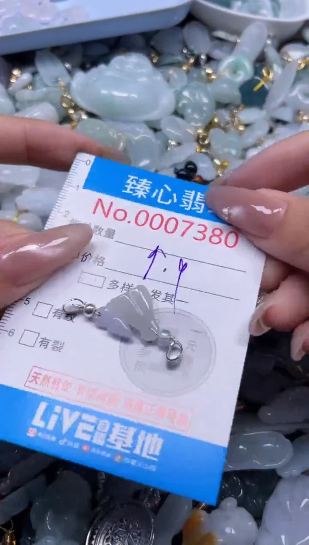 颈饰未镶嵌翡翠7380