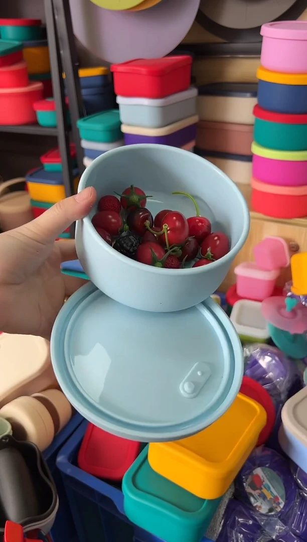 硅胶-浅蓝色-700排气圆盒