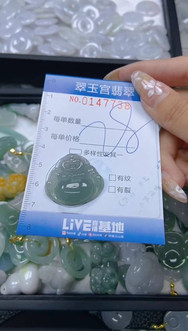 翡翠未镶嵌颈饰闪购0147738