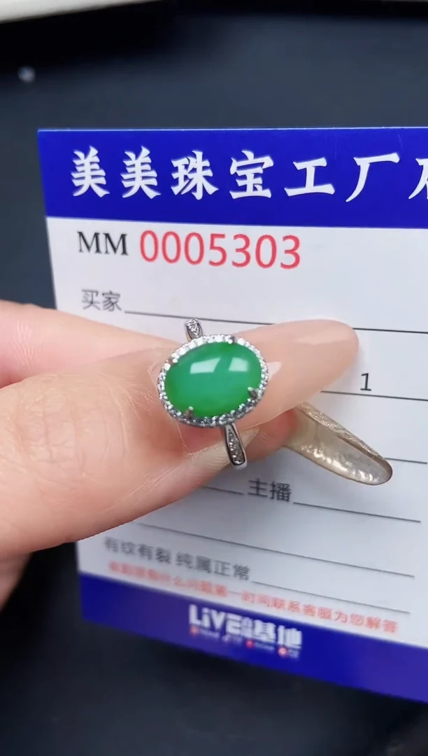 【闪购商品】翡翠颈饰银S925镶嵌5303