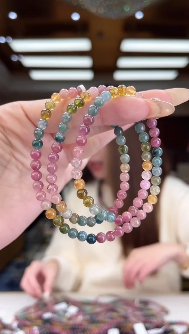 【闪购商品】碧玺/未镶嵌5mm+碧玺多圈16多样性发货