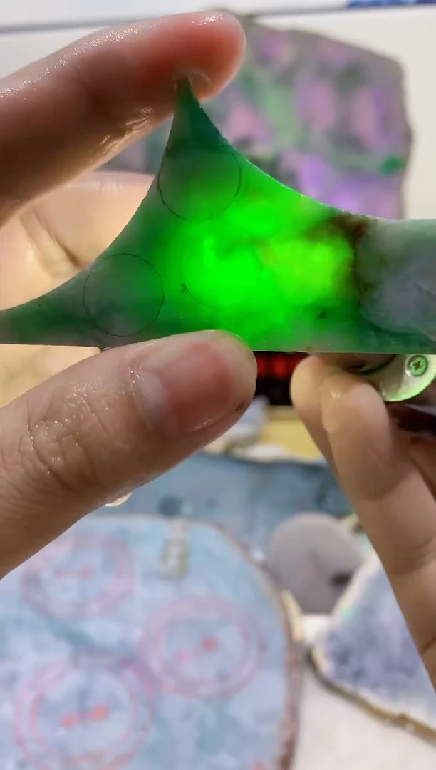 裸石翡翠0蒙0翡翠珠宝231
