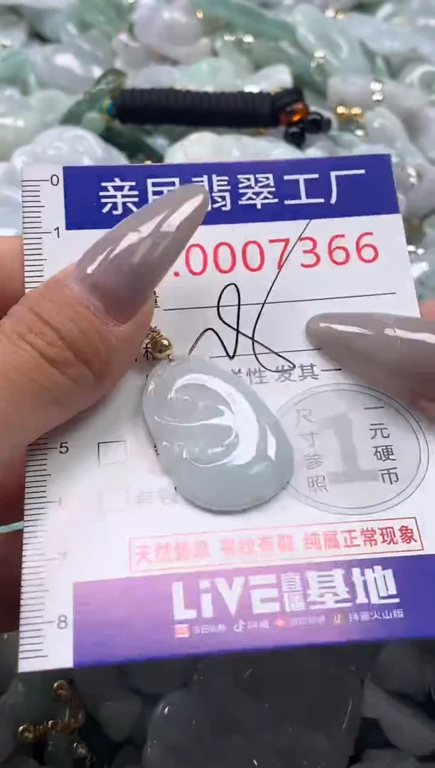 颈饰未镶嵌翡翠7366