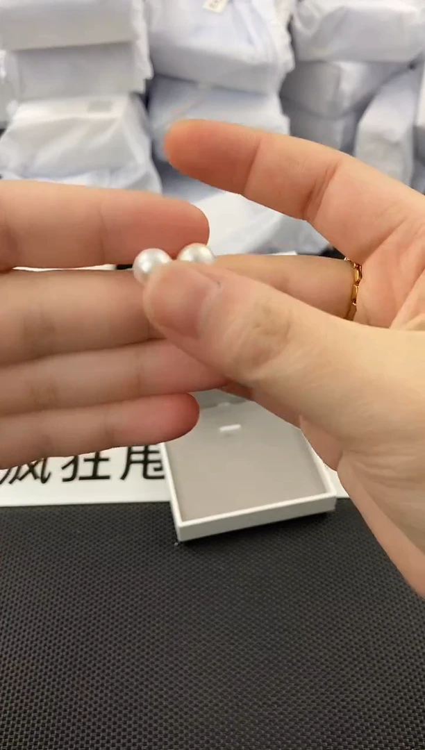 未镶嵌耳饰淡水珍珠ed1070