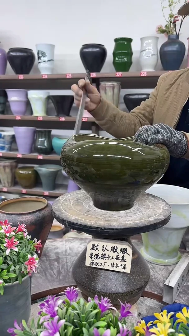 12-14-高18口19瑕-花盆