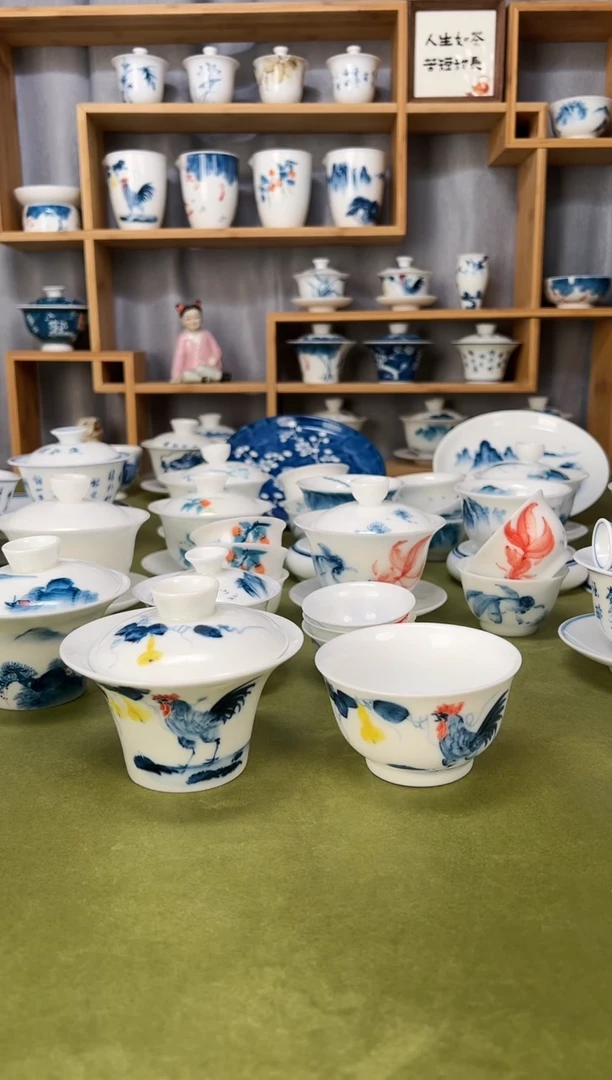 【闪购商品】葫芦鸡马蹄盖碗1个+君杯1个