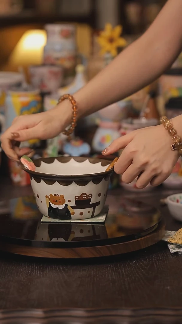 景德镇釉下彩绘设计师款式陶瓷