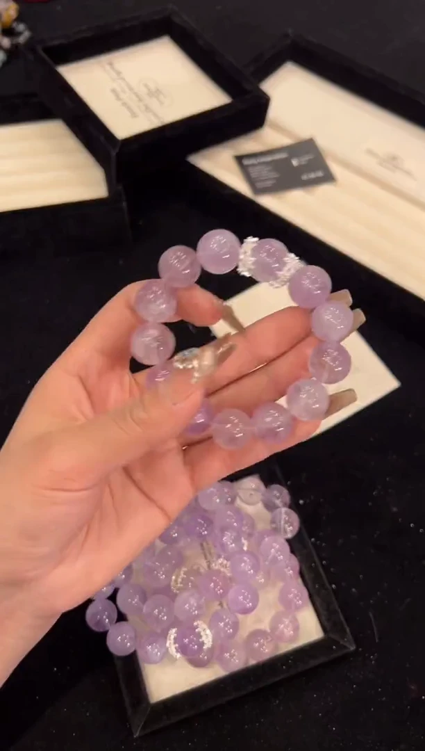 【闪购商品】水晶手链合金紫水晶手链x1062