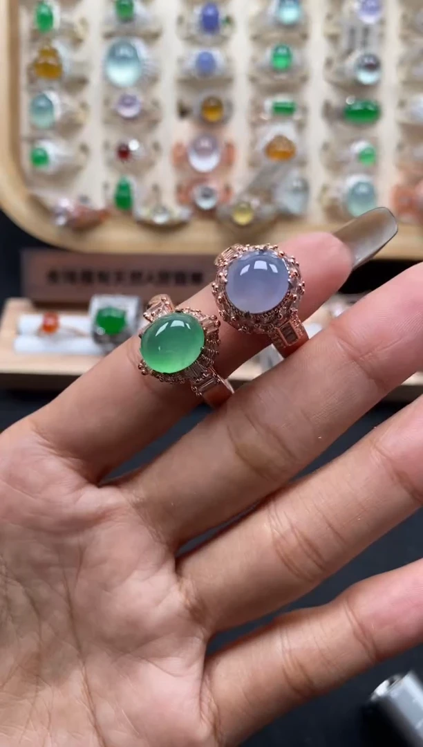 未镶嵌戒指翡翠缅甸天然a货翡翠