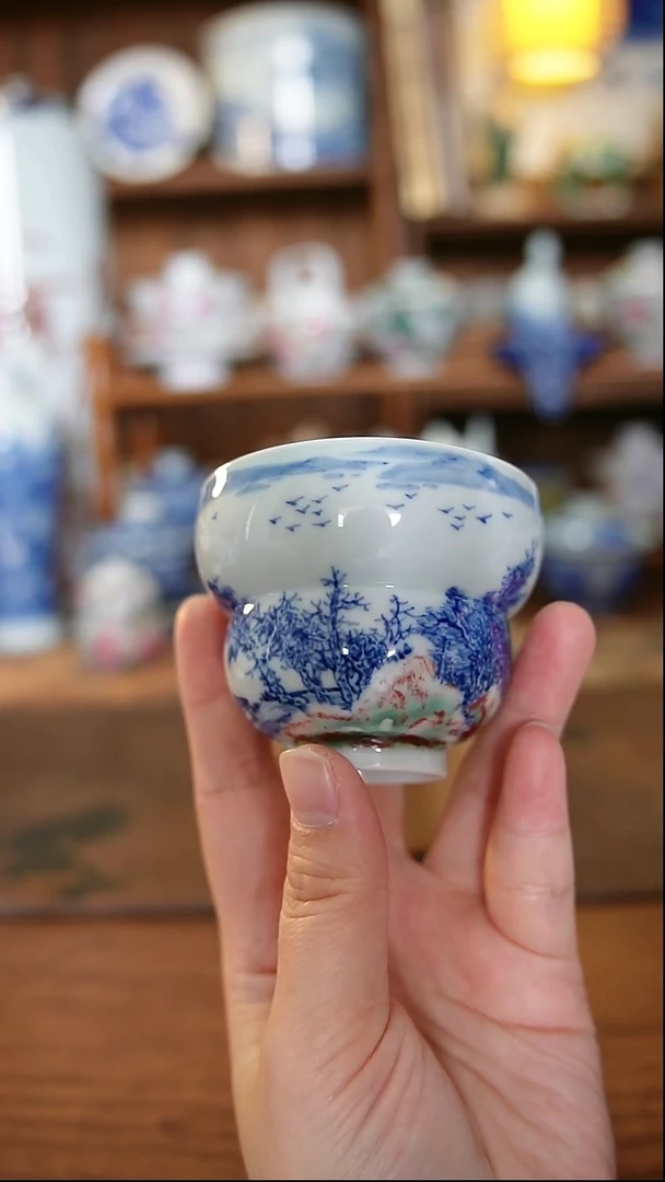 33景德镇手工手绘茶具