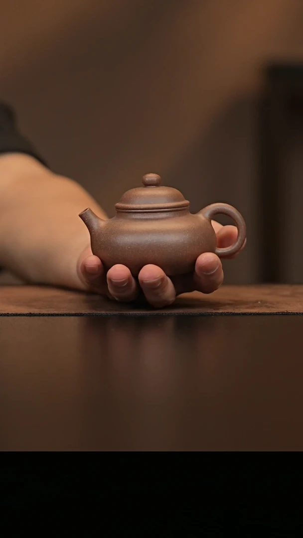 允禾斋  紫砂壶  容天 桃花泥