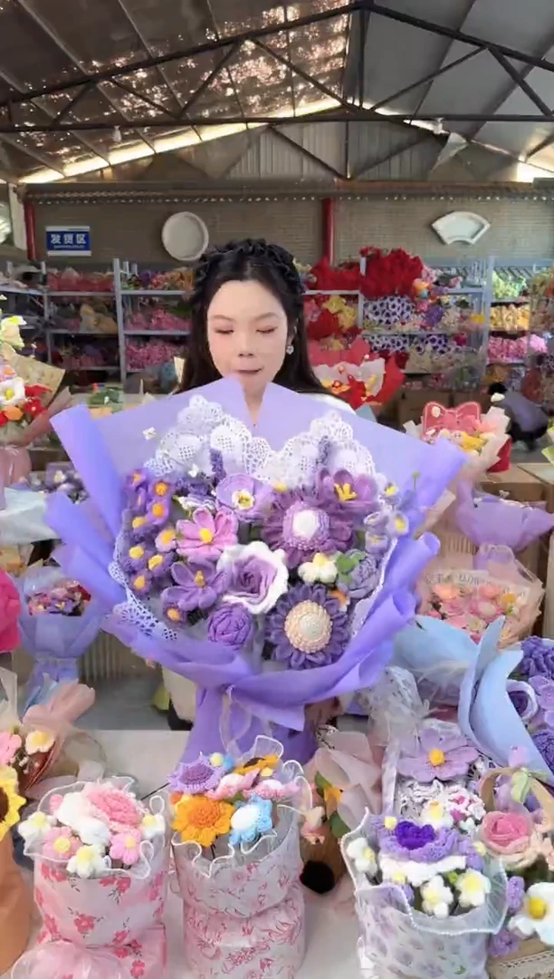 非遗手工花束，孤品清仓！！